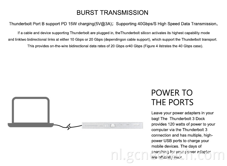 Cost-effective Thunderbolt 3 docking station
